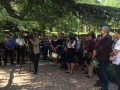 торжественное возложение цветов к могиле Георгия Федоровича Морозова