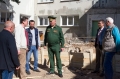 Начальник военной кафедры, генерал-майор запаса Александр Александров с коллегами