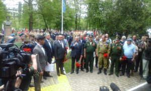 Открытие мемориального комплекса