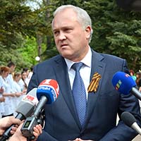 Поздравление ректора КФУ Сергея Донича с 9 мая!